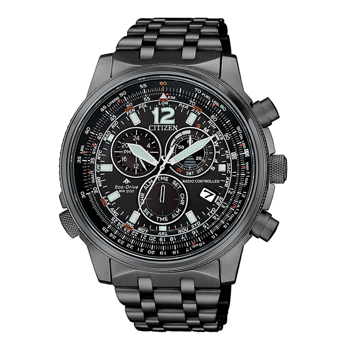 Citizen CB5867-87H radiocontrolled PROMASTER CRONO PILOT steel