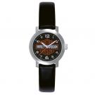 Harley Davidson 76L10 women's watch, leather strap