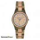 GreenTime ZW099D BANGKOK women's watch in wood