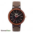 GreenTime ZW111A VEGAN FREETIME FUTURE orologio da uomo in legno