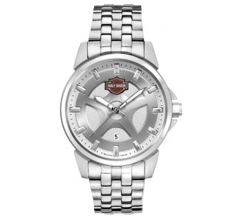 Harley Davidson 76B159 men\'s watch, steel bracelet